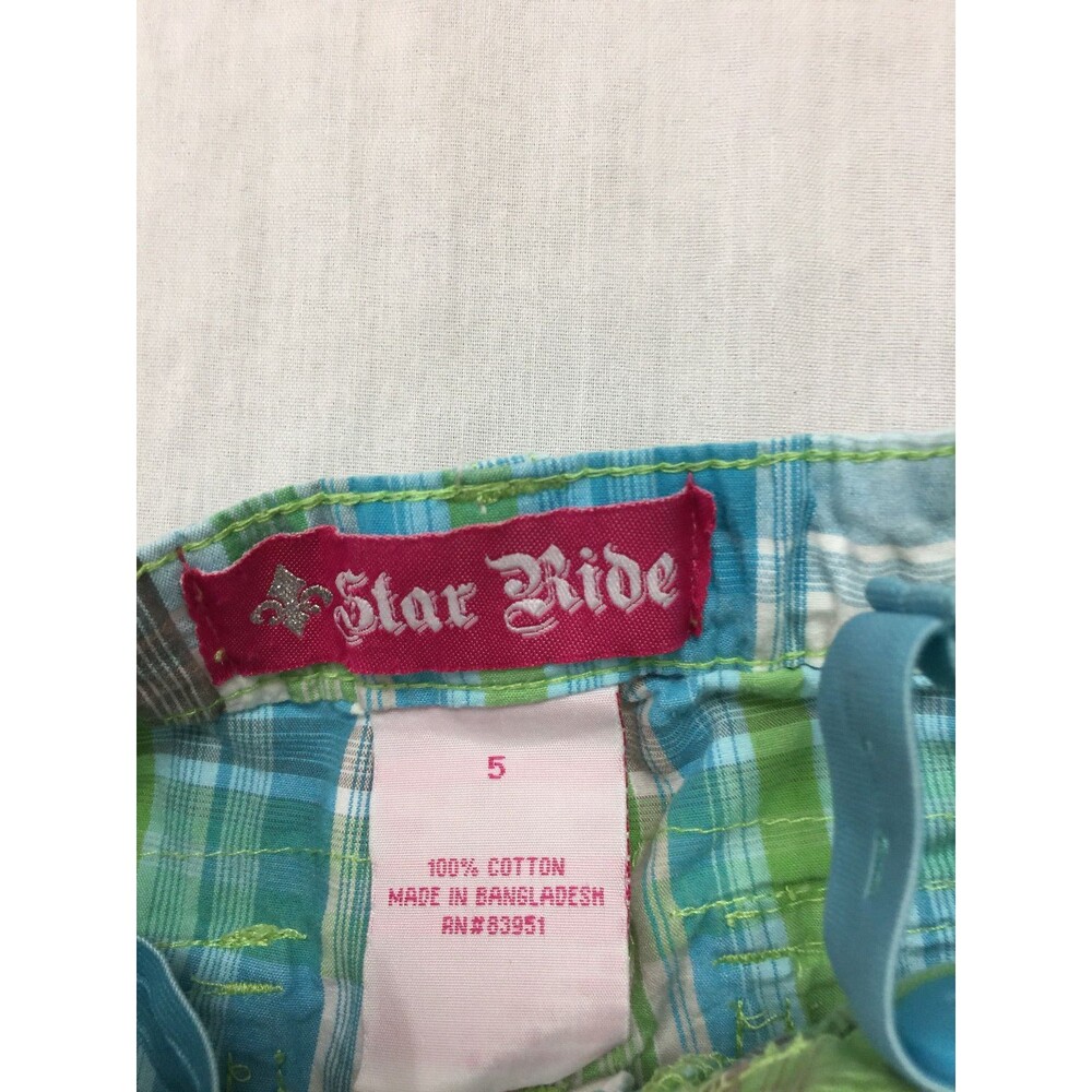 STAR RIDE GIRLS SHORTS SIZE 5 - Picture 2 of 3